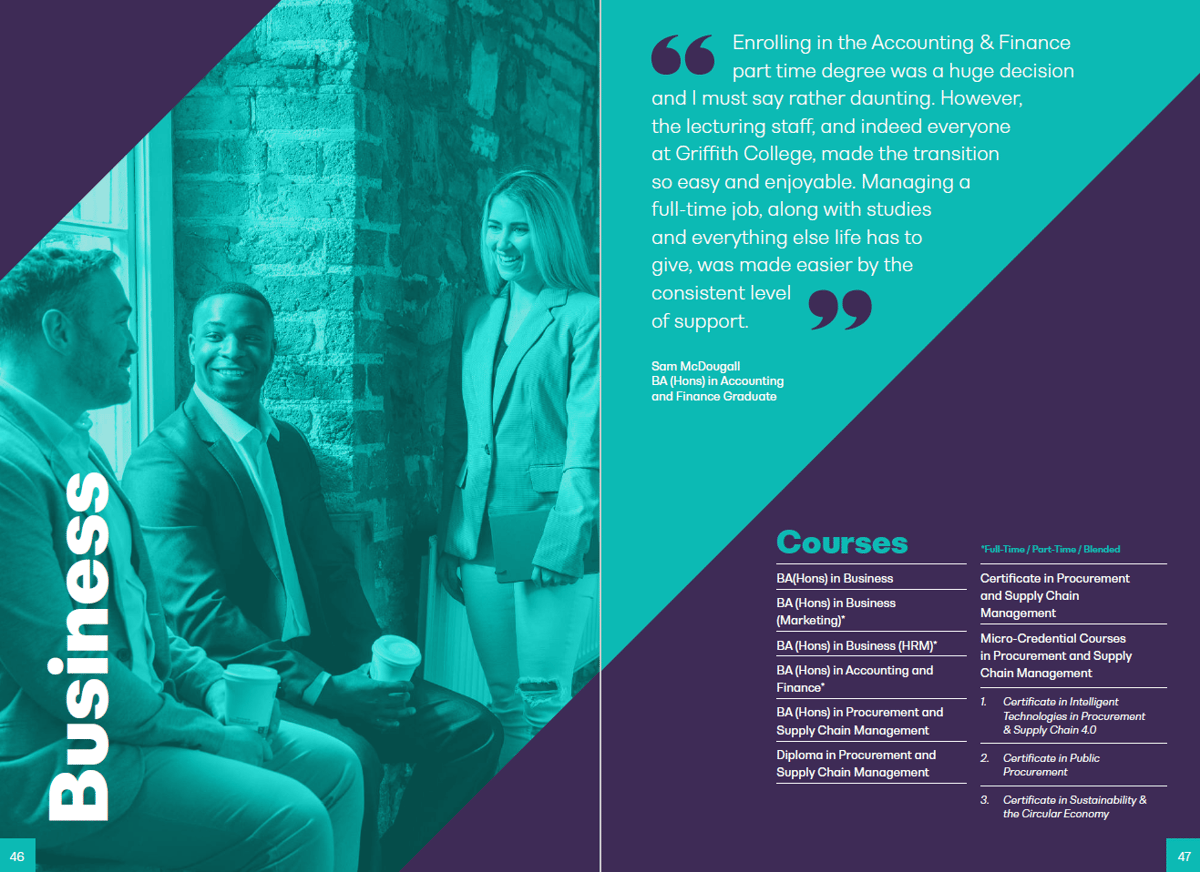 Business Faculty prospectus download