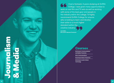 Journalism prospectus preview